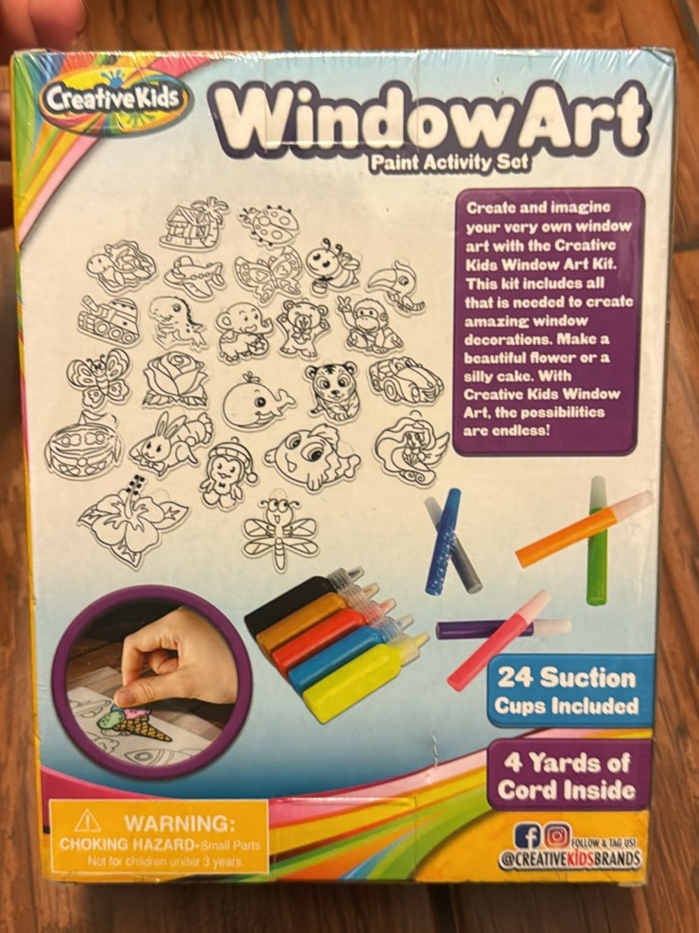 Window Art Paint Activity Set - Multi-Color - Picture 2 of 2